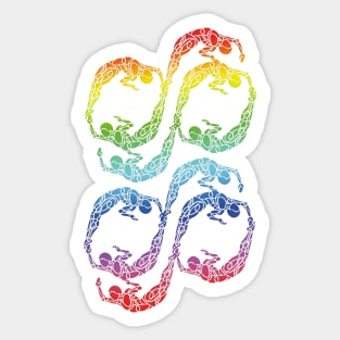 Pride Rainbow Infinity Symbol Sticker